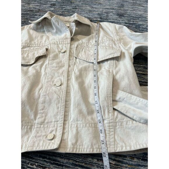 Vince Denim Utility Jacket belted size M - Picture 11 of 14